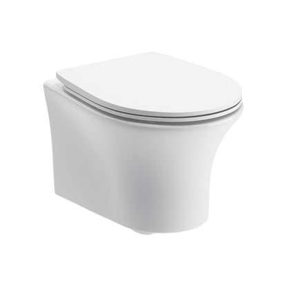 Abana Rimless Wall Hung WC & Soft Close Seat