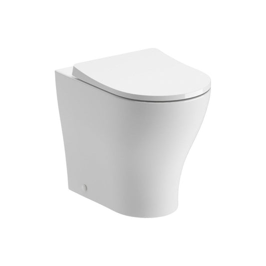 Abba Rimless Back To Wall WC & Soft Close Seat