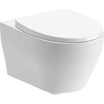 Abba Rimless Wall Hung WC & Soft Close Seat