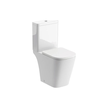 Henshaw Rimless Close Coupled Open Back Short Projection WC & Soft Close Seat