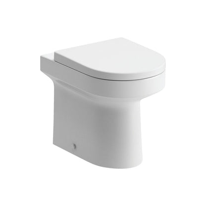 Aspen 500mm WC Unit & BTW Pan Pack - White Gloss