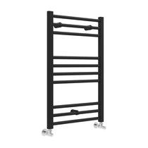 Grada Straight 30mm Ladder Radiator (500x800x30mm) - Matt Black Radiator