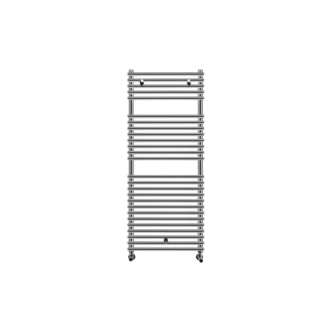 Grenada Round Ladder Radiator (500x1190mm) - Chrome Radiator