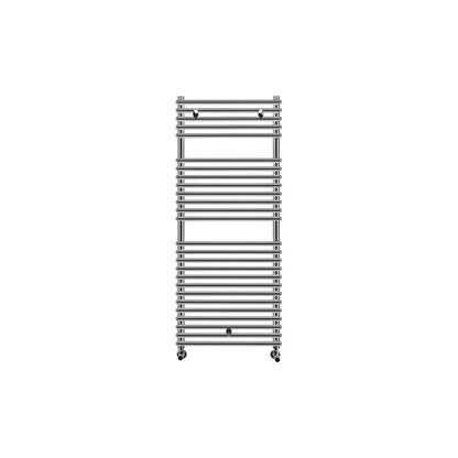 Grenada Round Ladder Radiator (500x730mm) - Chrome Radiator