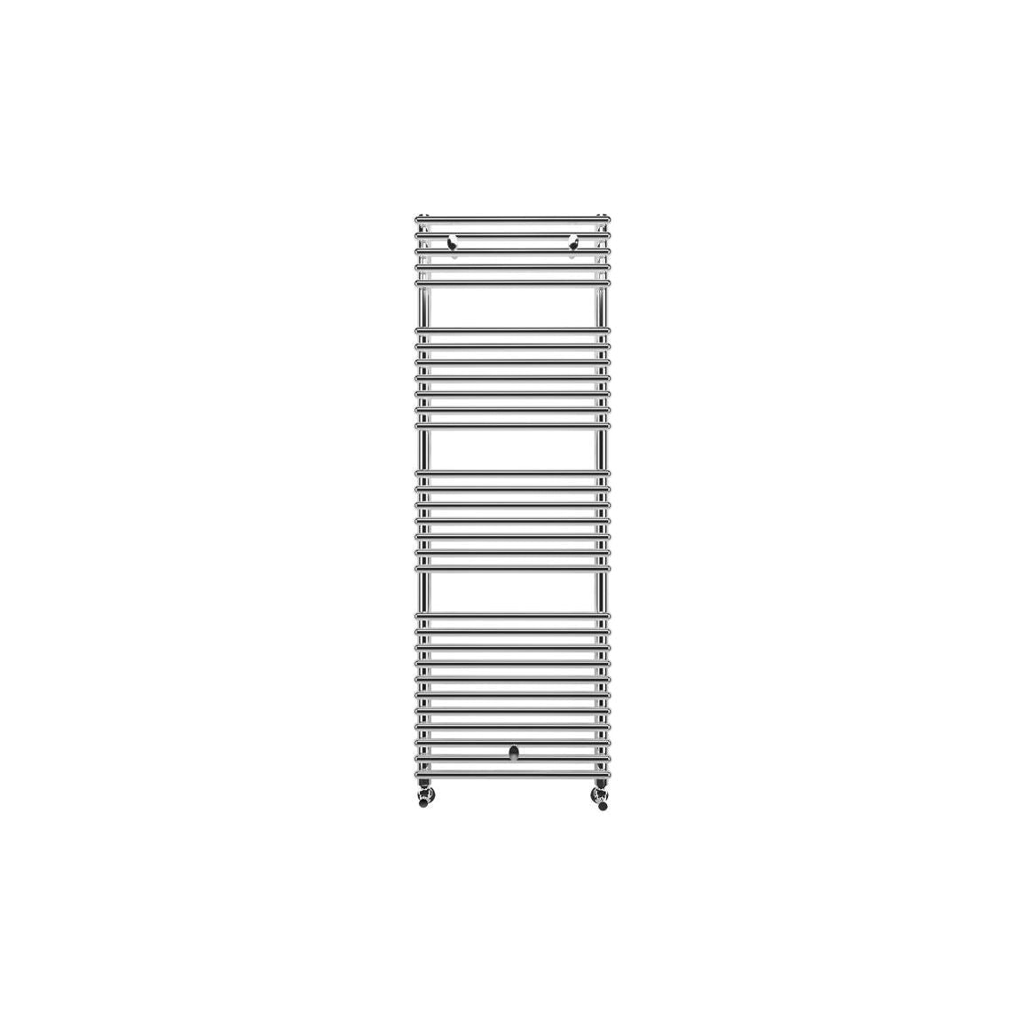 Grenada Round Ladder Radiator (500x1450mm) - Chrome Radiator