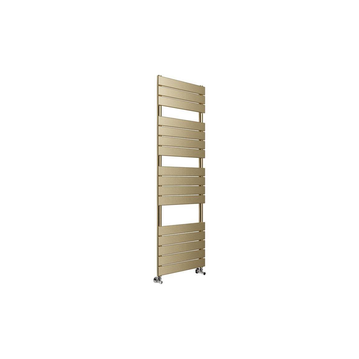 Grenada Square Ladder Radiator (500x1500mm) - Brushed Brass Radiator