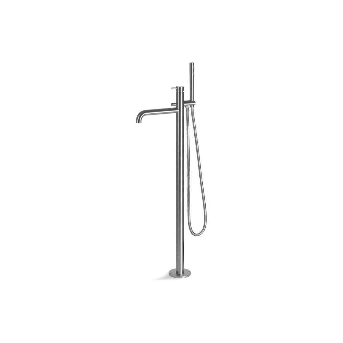 Vema Tiber Mezclador de baño/ducha de pie - Inox/Acero