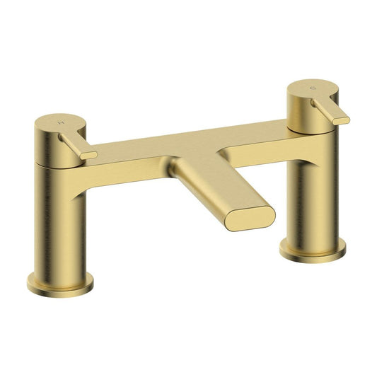 Avery Bath Filler - Brushed Brass