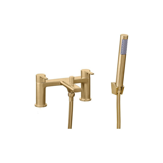 Avery Bath/Shower Mixer - Brushed Brass