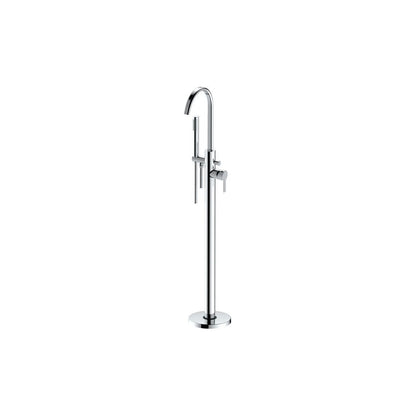 Avery Floor Standing Bath/Shower Mixer - Chrome