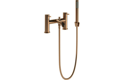 Berkley Bath/Shower Mixer & Bracket - Brushed Bronze