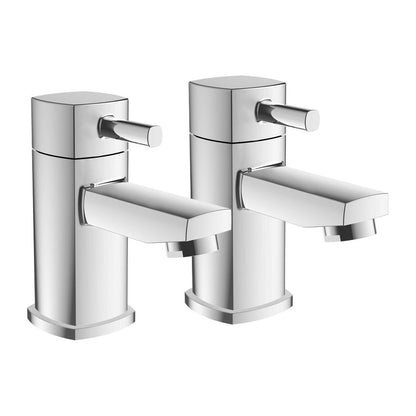 Neki Bath Taps - Chrome