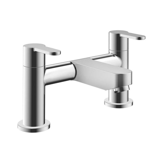 Crowther Bath Filler - Chrome