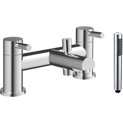 Achina Bath/Shower Mixer & Bracket - Chrome