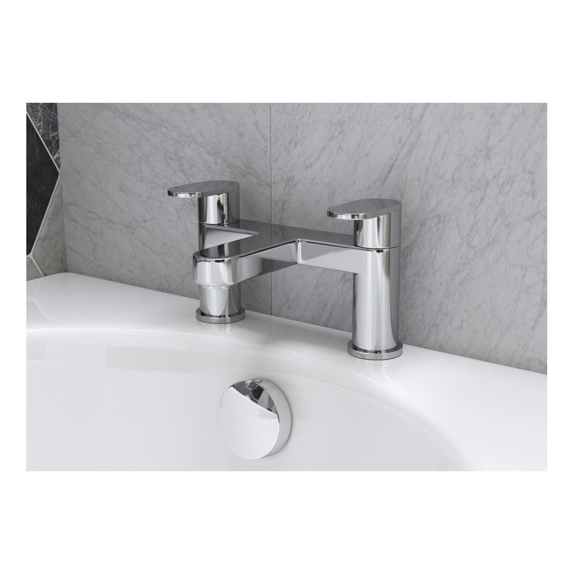 Aggrey Bath Filler - Chrome