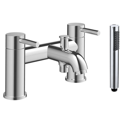 Berkley Bath/Shower Mixer & Bracket - Chrome