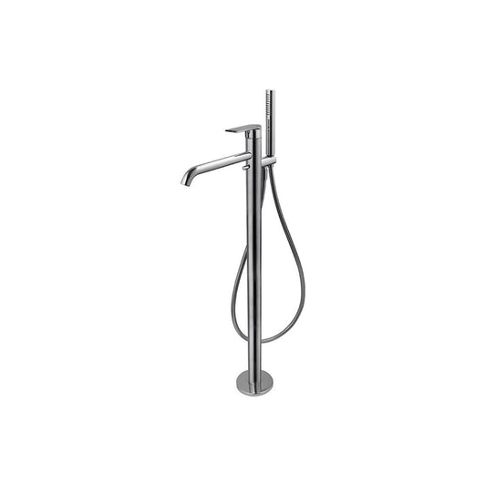 Vema Timea Floor Standing Bath/Shower Mixer - Chrome