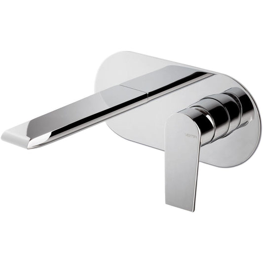 Vema Timea Wall Mounted Basin Mixer - Chrome