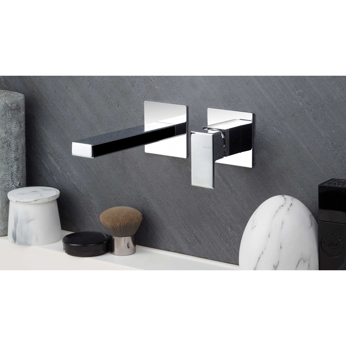 Vema Lys Mitigeur de Lavabo Mural - Chrome