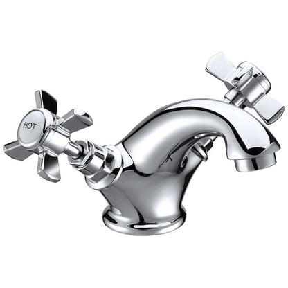 Neni Basin Mixer & Waste - Chrome