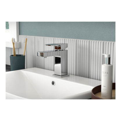 Egerton Basin Mixer & Waste - Chrome