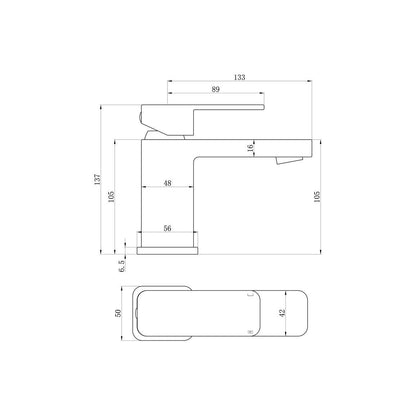 Aggrey Basin Mixer & Waste - Chrome