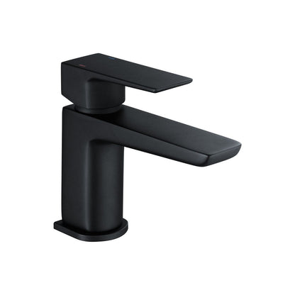 Fegge Cloakroom Basin Mixer & Waste - Matt Black