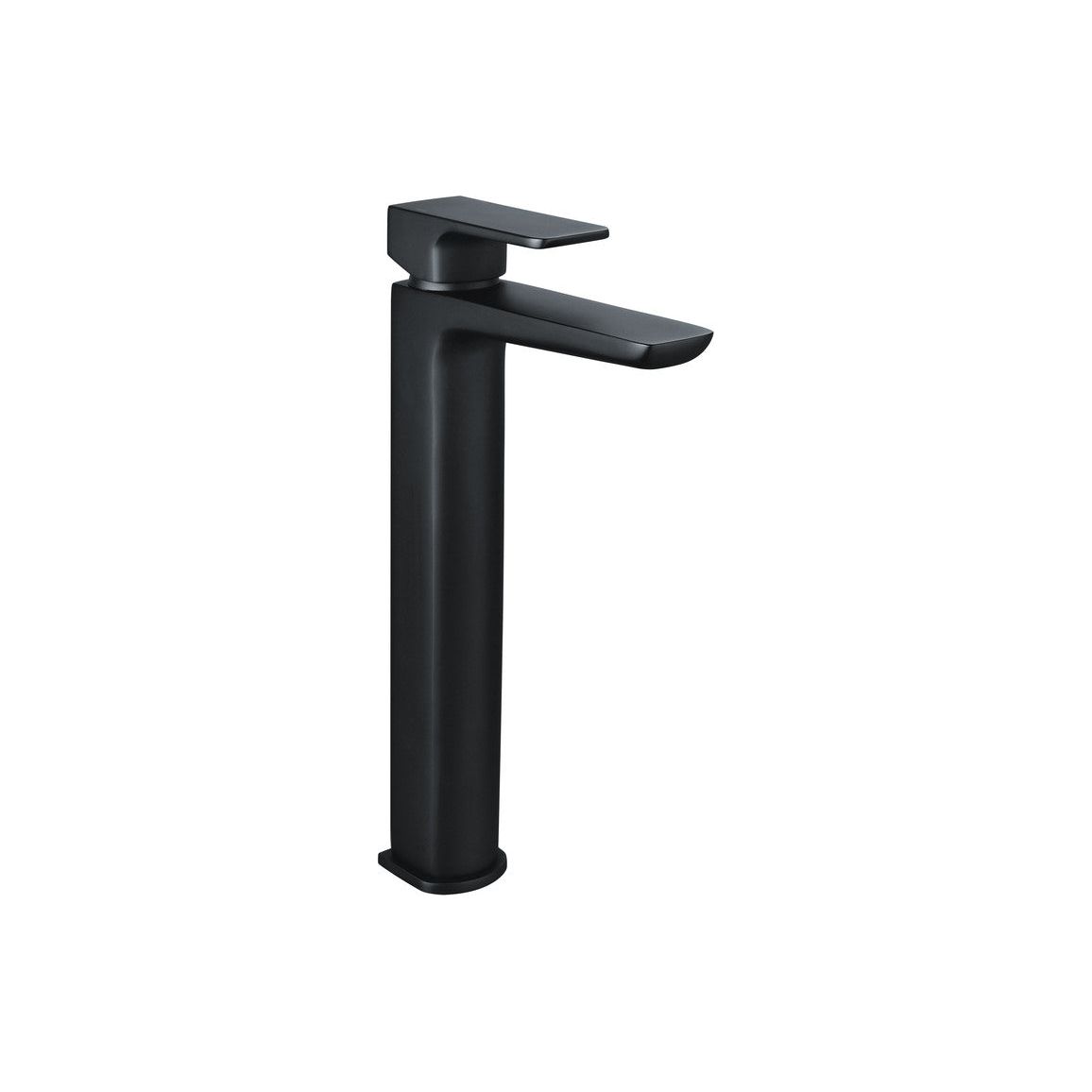 Fegge Tall Basin Mixer - Matt Black