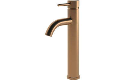 Berkley Tall Basin Mixer - Brushed Bronze