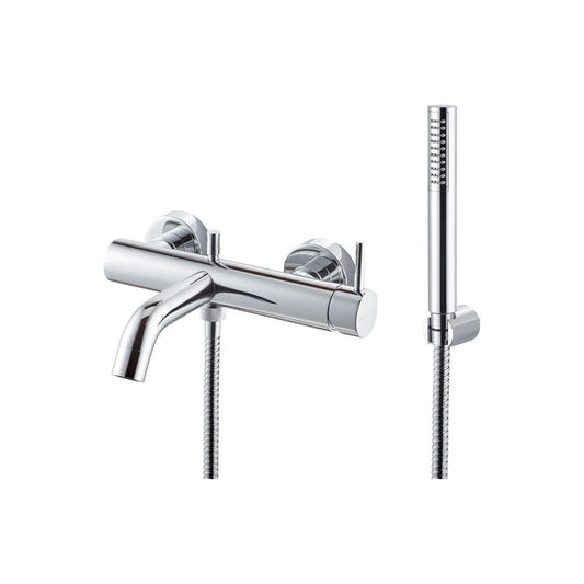 Vema Maira Wall Mounted Bath/Shower Mixer - Chrome