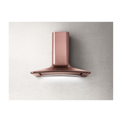 Elica Dolce 85cm Chimney Hood - Copper