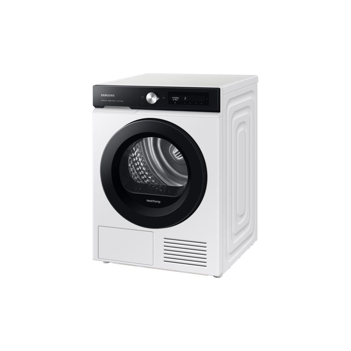 Samsung Series 6+ DV90BB5245AES1 F/S 9kg Heat Pump Tumble Dryer - White