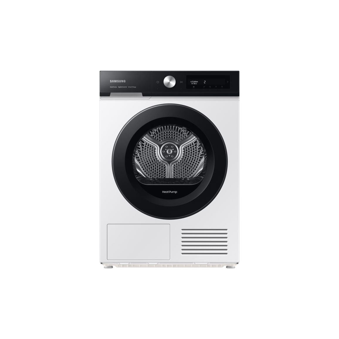 Samsung Series 6+ DV90BB5245AES1 F/S 9kg Heat Pump Tumble Dryer - White