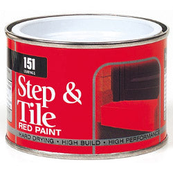 151 Coatings Peinture pour marches et carrelages 180 ml Rouge