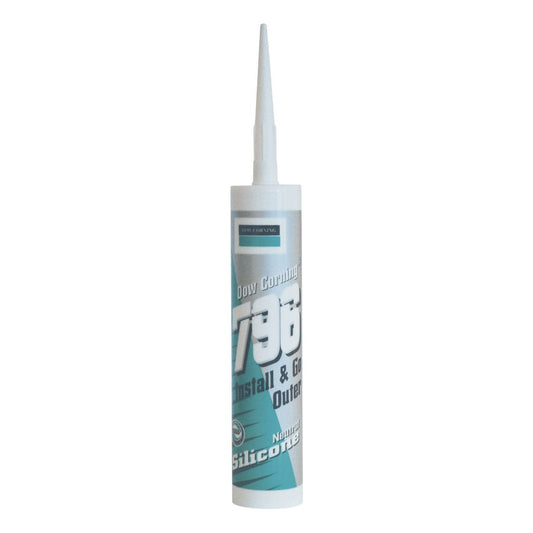 Dow Corning 796 PVC Silicone 310ml Golden Oak