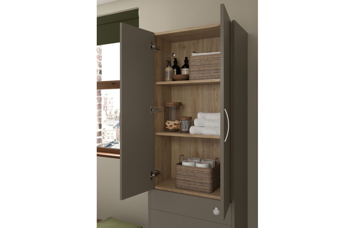 Paddock 200mm Slim Base Unit - Matt Stone – Batley DIY