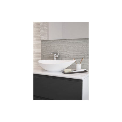 Nibo 564x323mm 0TH Lavabo de Resina - Blanco