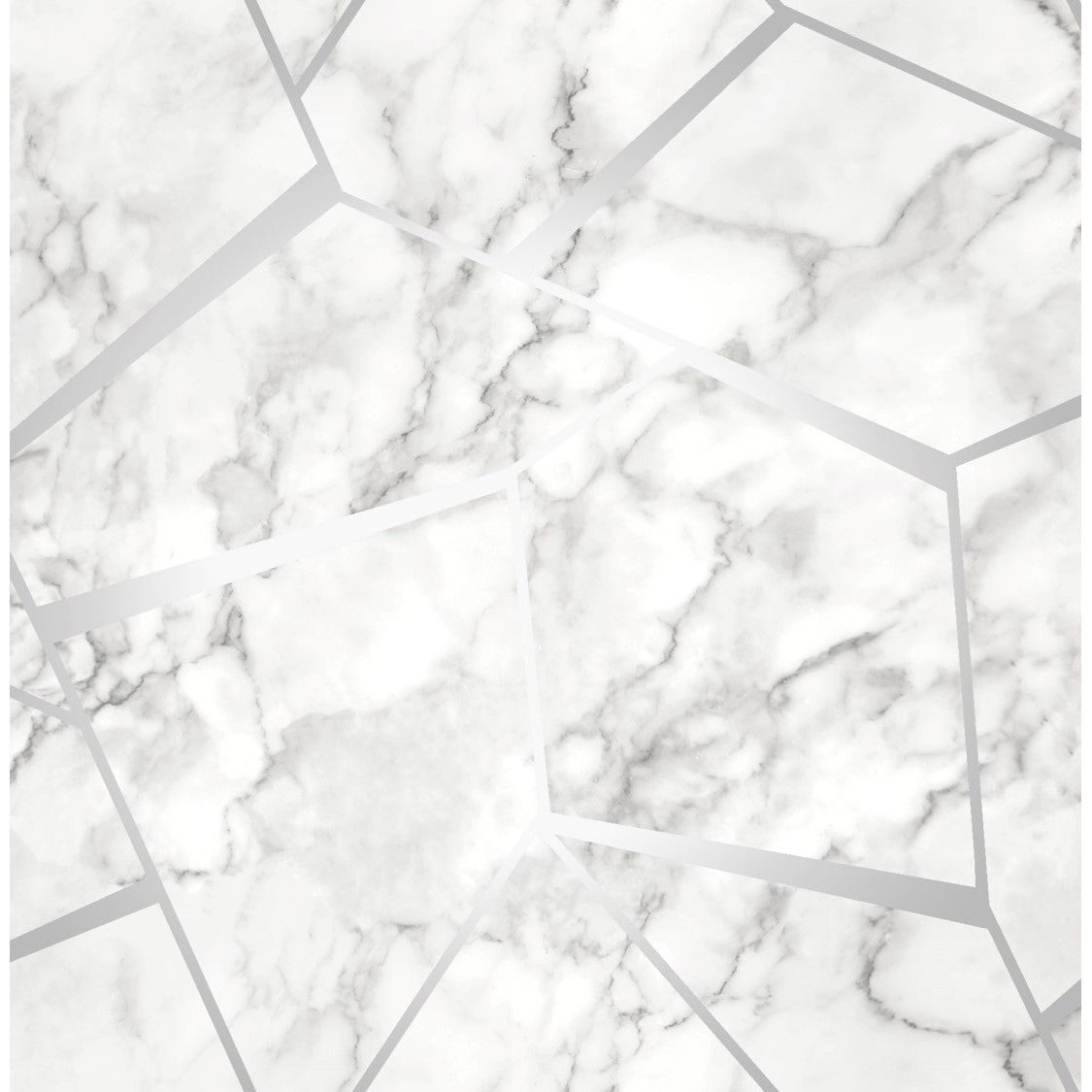 Fine Decor Marbles White Wallpaper (FD42263)