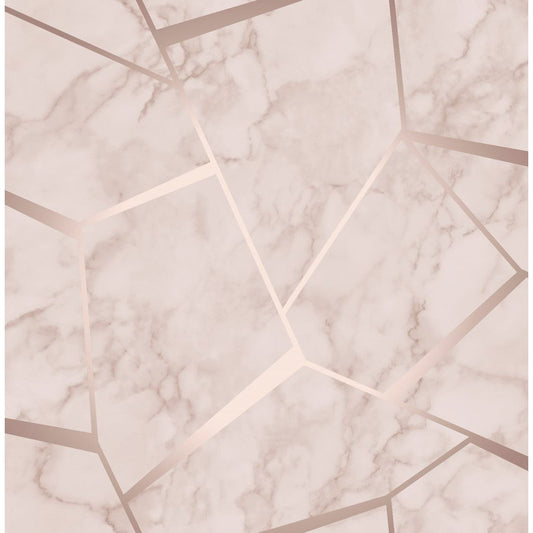 Fine Decor Marbles Pink Wallpaper (FD42264)