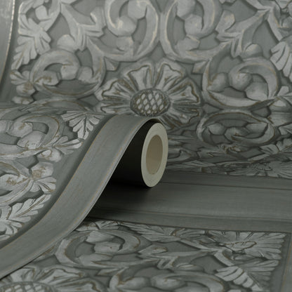 Fine Decor Carved Panel Wallpaper