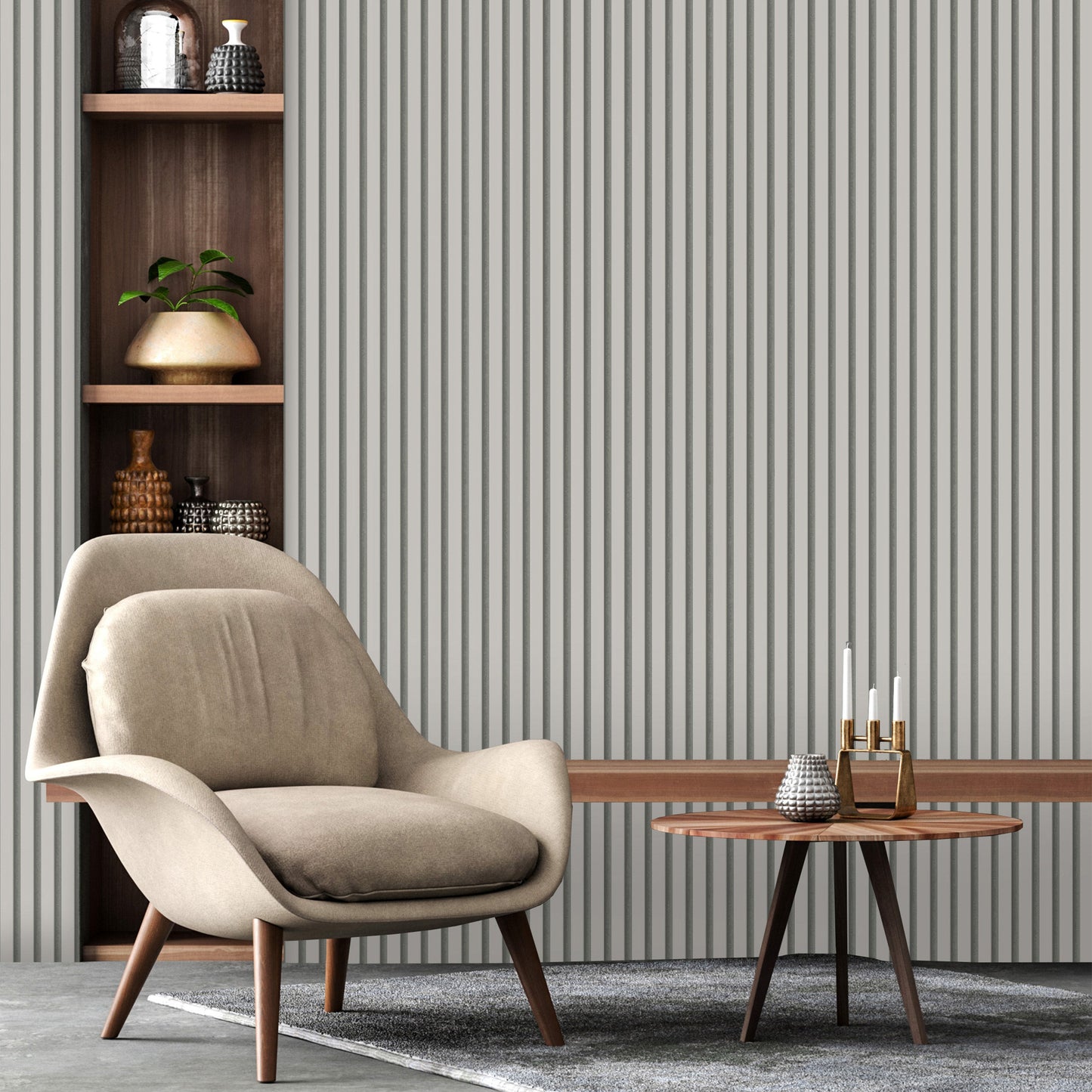Fine Decor Acoustic Panel Wallpaper