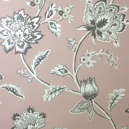 Papel pintado floral Juliette de decoración fina