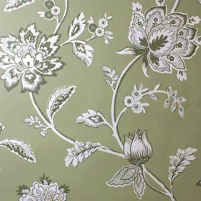 Papel pintado floral Juliette de decoración fina