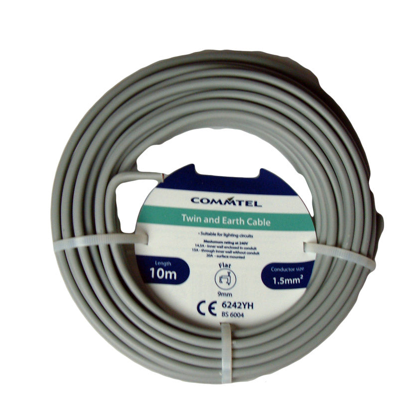 Cable gemelo y de tierra Commtel