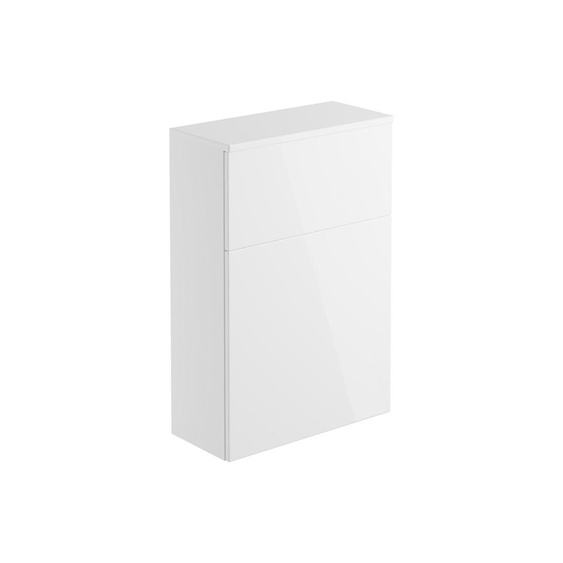 Meuble WC sur pied Conifer 600 mm - Blanc brillant