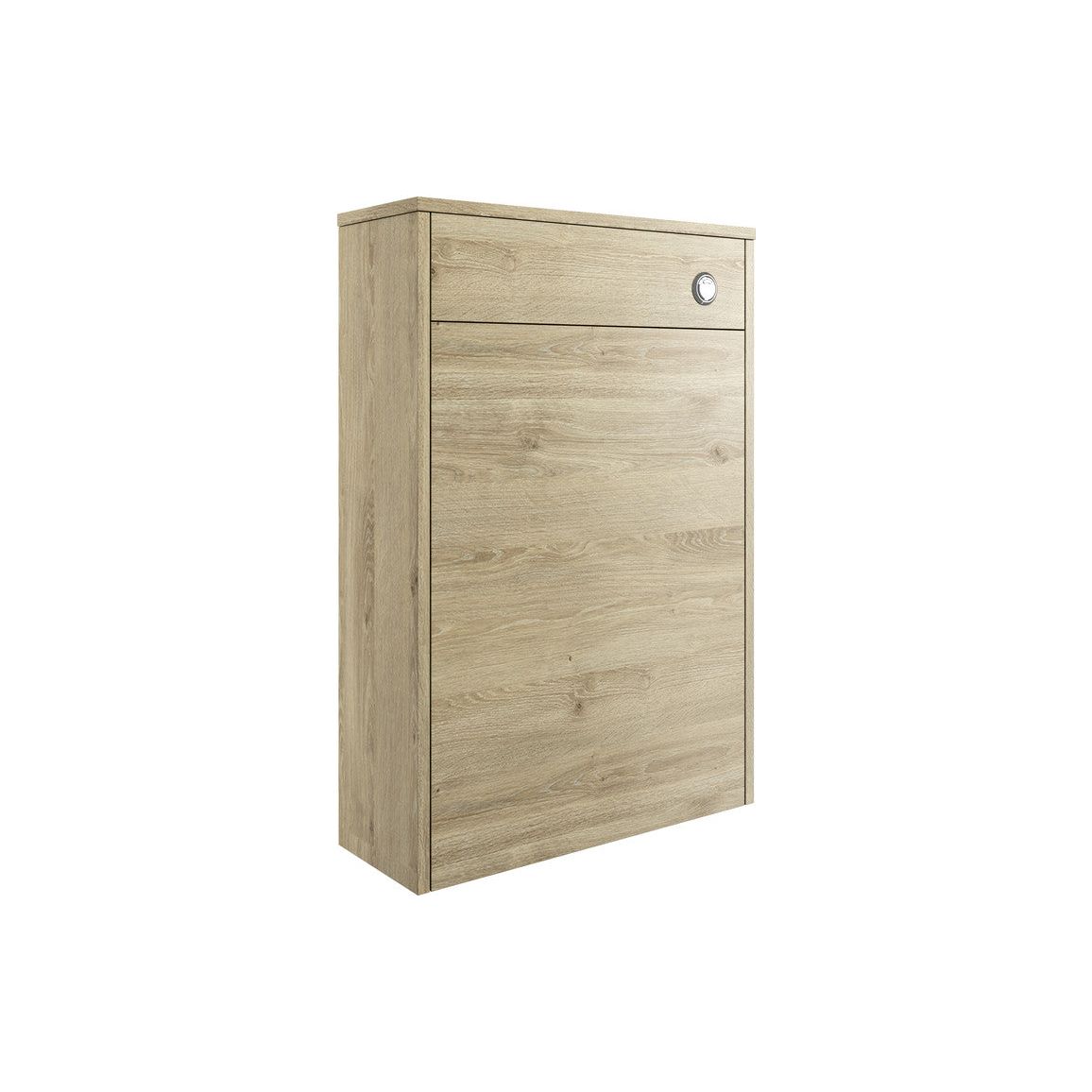 Frontage 600mm Floor Standing WC Unit - Havana Oak