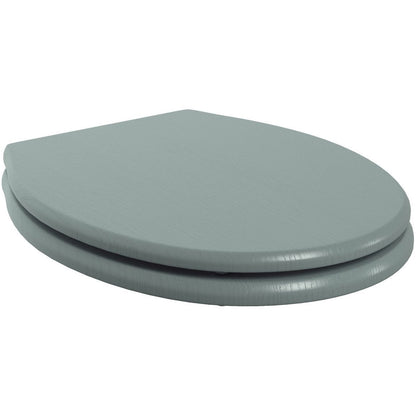 Lucia Soft Close Toilet Seat - Sea Green Wood Effect