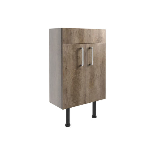 Mueble de lavabo de cedro de 500 mm - Roble Nebraska