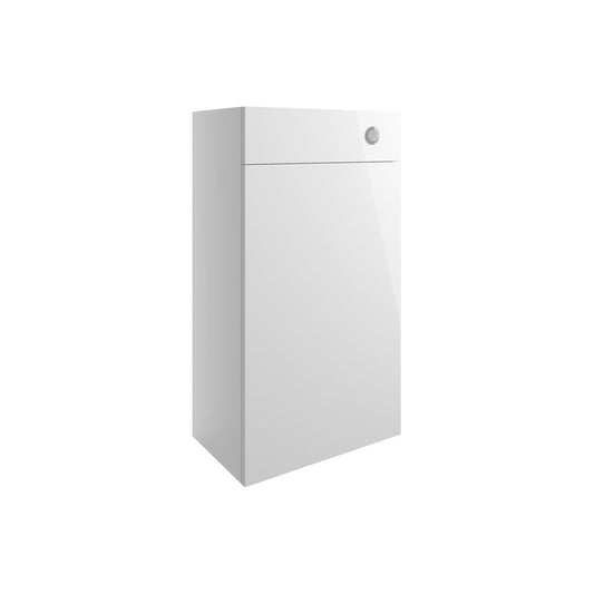 Meuble WC Garrett 500 mm - Blanc brillant