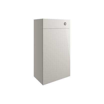 Garrett 500mm WC Unit - Pearl Grey Gloss